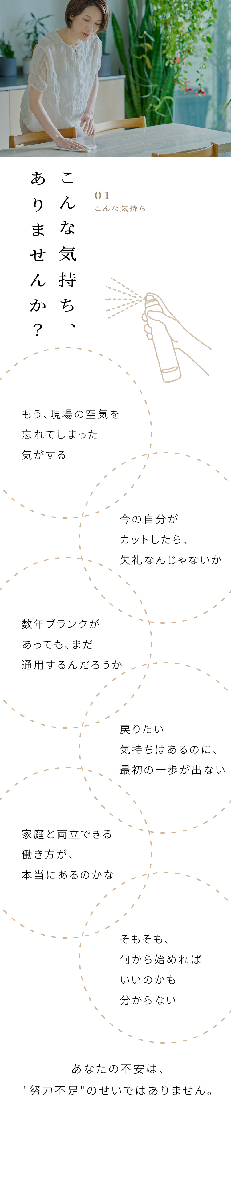 こんな気持ち、ありませんか？